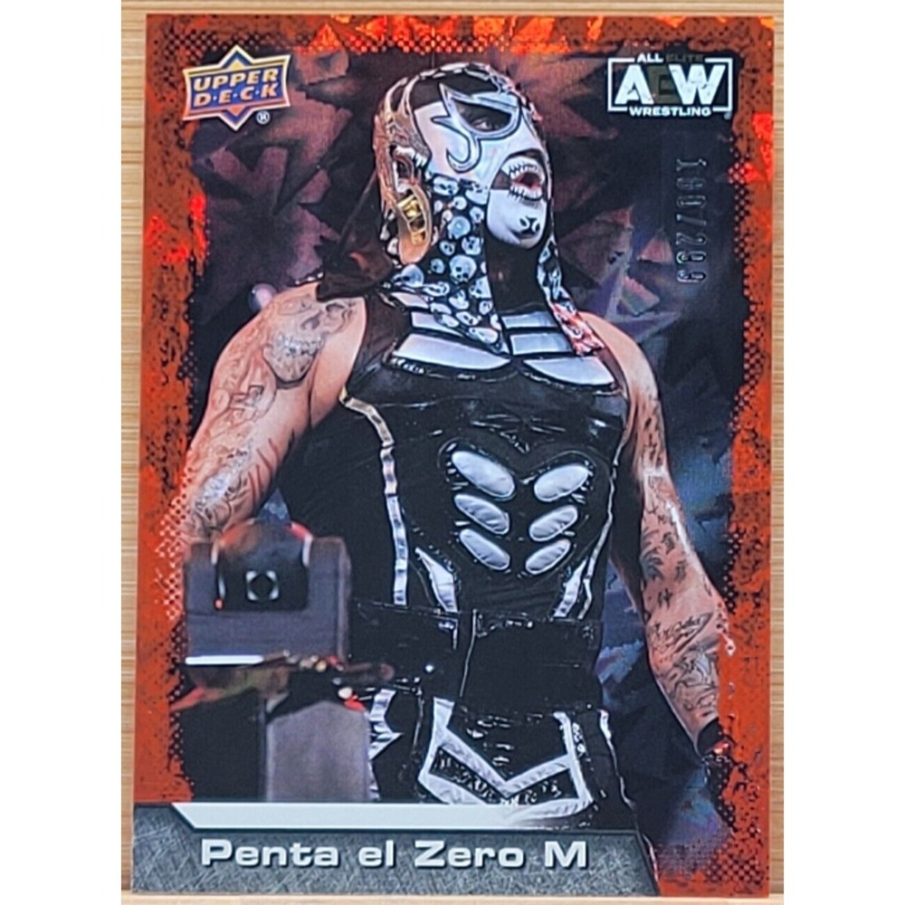 2022 UPPER DECK AEW PENTA EL ZERO M DYNAMITE #D/299 Penta WWE